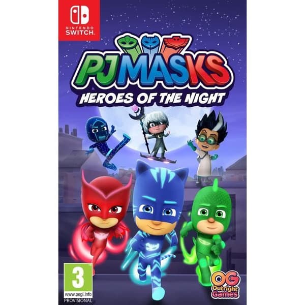 Nintendo Switch Game - PJ Masks: Heroes of The Night (Nintendo Switch)