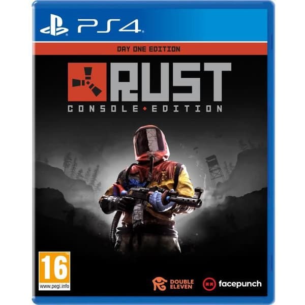 PS4-spel - RUST - Day One Edition - Överlev mot hunger, törst, elementen och fientliga krafter