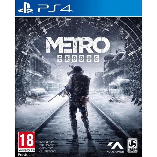 metro exodus PS4 + 2 led bar