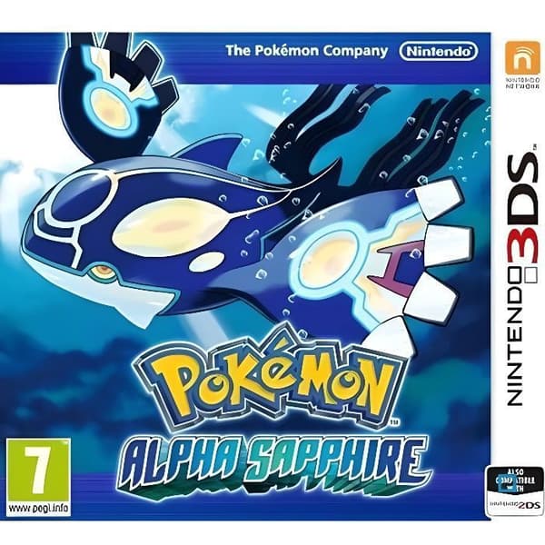 Nintendo 3DS Pokémon Alpha Sapphire - Videospel - Nintendo - 3DS - Pokémon - Äventyr- REFURBISHED