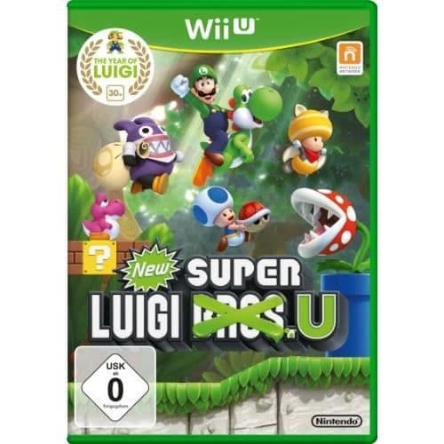 Videospel - Nintendo - NEW SUPER LUIGI U - Tysk import - Wii U - Plattform- REFURBISHED