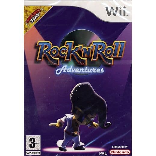 ROCK'N'ROLL ADVENTURES / NINTENDO Wii KONSOLSPEL- USED
