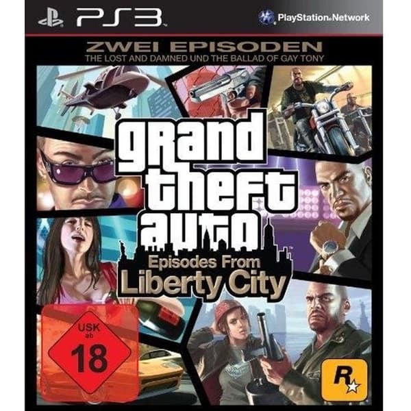 Spel PS3 - Rockstar - GTA: Episodes from Liberty City - Action - Blu-Ray - 18+- USED