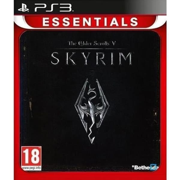 Skyrim PS3-spel - The Elder Scrolls V- USED