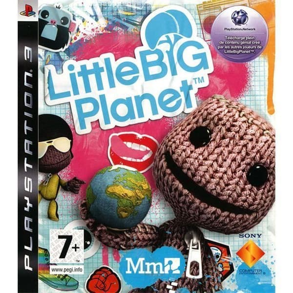 little big planet-spel på ps3- USED
