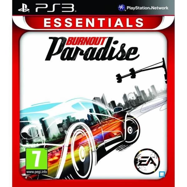 Burnout Paradise Essentials PS3-spel- USED