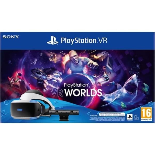 VR-headset - SONY - PS VR - Kompatibel med PS4 - Startkit - Virtuell verklighet- USED