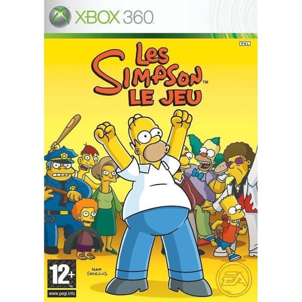 The Simpsons The Game XBOX 360-spel- REFURBISHED