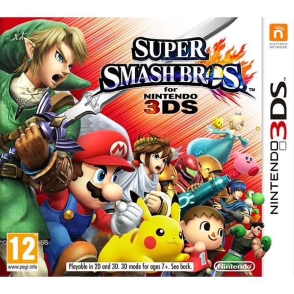Videospel - Nintendo - Super Smash Bros 3DS - Strid - 3DS - Standardutgåvan- REFURBISHED