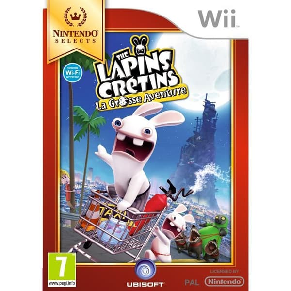 LAPINS CRETINS DEN STORA ÄVENTYRET SPECIAL / Wii- USED