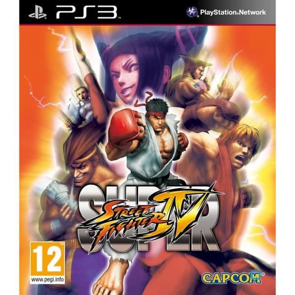 SUPER STREET FIGHTER 4 / PS3 KONSOLSPEL- USED