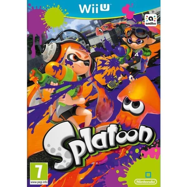 Splatoon Wii U-spel- USED