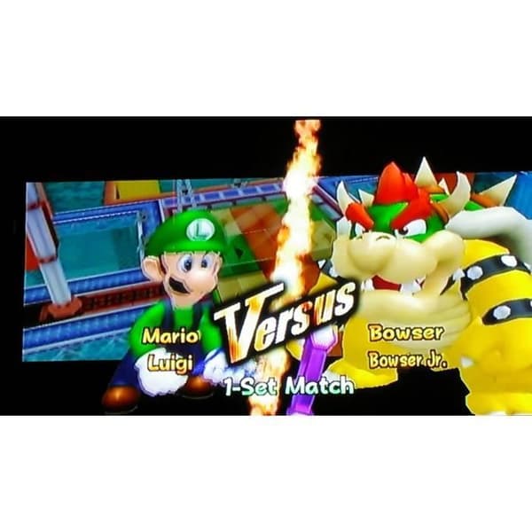 Mario Power Tennis (Wii Selects) Engelsk import- USED
