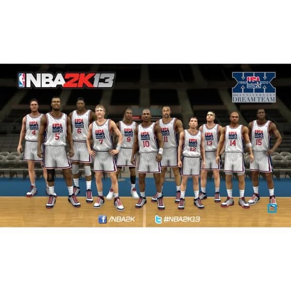 NBA 2K13 / Wii U konsolspel- REFURBISHED