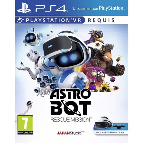 PS4-spel - Sony - Astro Bot Rescue Mission - Äventyr - VR - 1 spelare- USED