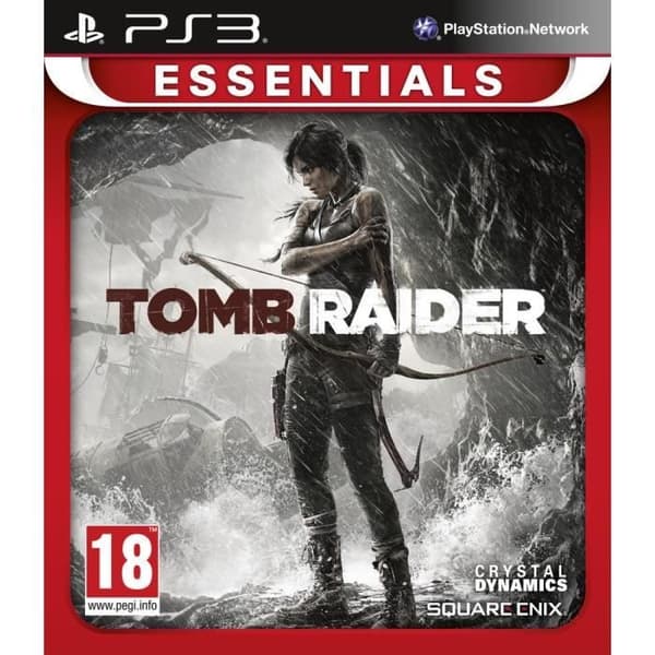 PS3-spel - Tomb Raider Essentials - Action - Lara Croft - Origins- USED