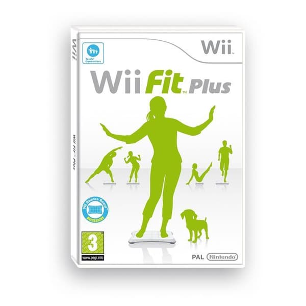 Wii FIT PLUS (Wii Balance Board ingår) / TILLBEHÖR- USED