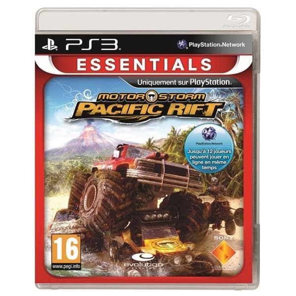 Motorstorm Pacific Rift Essentials PS3-spel- REFURBISHED