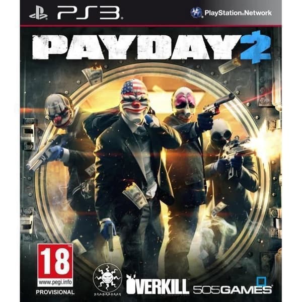 PayDay 2 - PS3 [engelsk box]- REFURBISHED