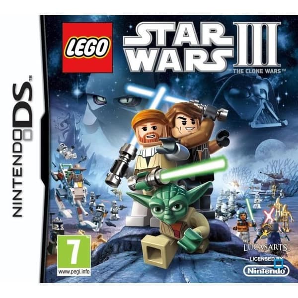 LEGO STAR WARS 3 / DS konsolspel- REFURBISHED