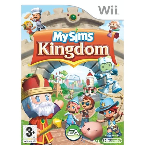 MY SIMS KINGDOM / NINTENDO Wii-KONSOLSPEL- REFURBISHED