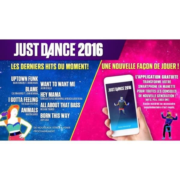 Just Dance 2016 - Wii-spel- USED