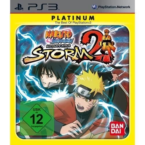 Spel PS3 - NARUTO SHIPPUDEN: ULTIMATE NINJA STORM 2 - PLATINA - Action - Tysk import- USED