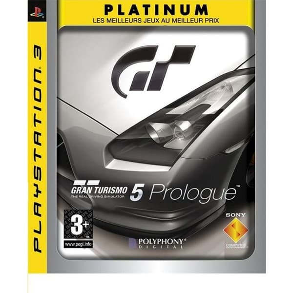 GRAN TURISMO 5 PROLOG Platinum / PS3 KONSOLSPEL- USED