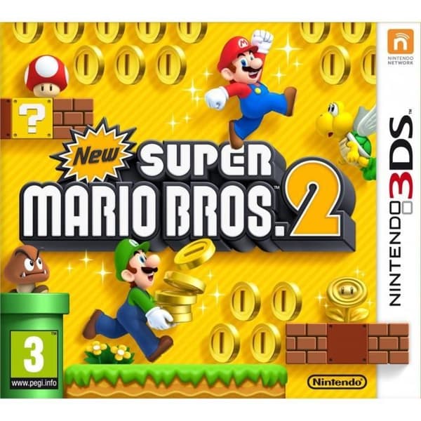 Nya Super Mario Bros. 2 - 3DS - Plattformsspel - Nintendo- USED
