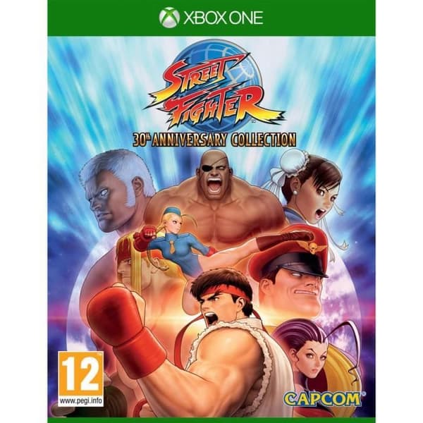 Street Fighter 30th Anniversary Collection Xbox One-spel- REFURBISHED