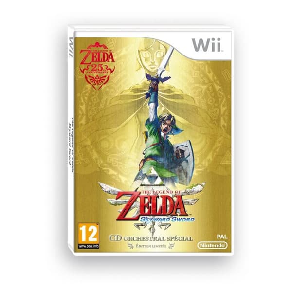 ZELDA: SKYWARD SWORD / Wii-konsolspel- REFURBISHED