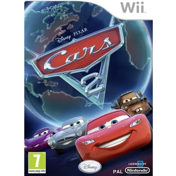 Cars 2 / Wii konsolspel- REFURBISHED