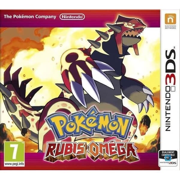 Nintendo 3DS - Pokemon Omega Ruby - Rollspel - Nintendo - 3DS- REFURBISHED