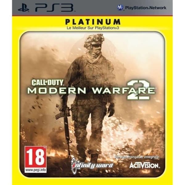 Call Of Duty Modern Warfare 2 Platinum PS3-spel- USED