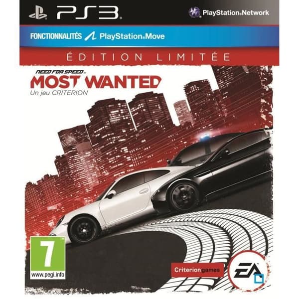 NEED FOR SPEED MEST WANTED LIMITED EDITION / PS3- USED