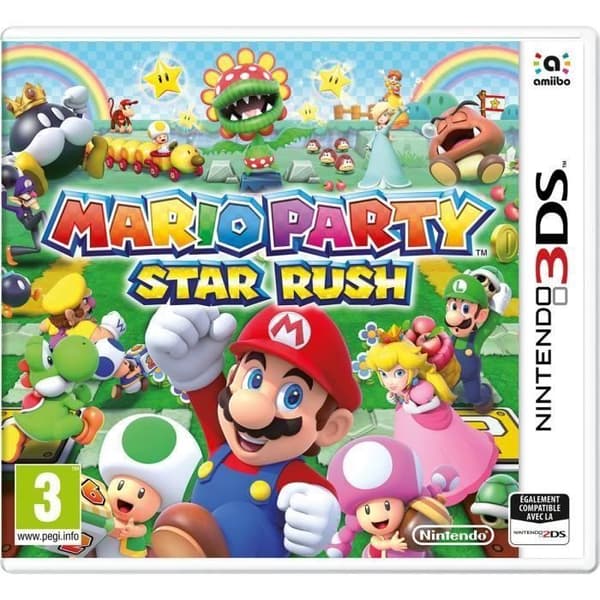 Mario Party Star Rush 3DS-spel- REFURBISHED