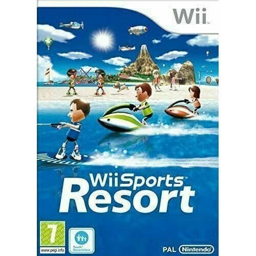 Wii Sports Resort + GRATIS klistermärken- REFURBISHED