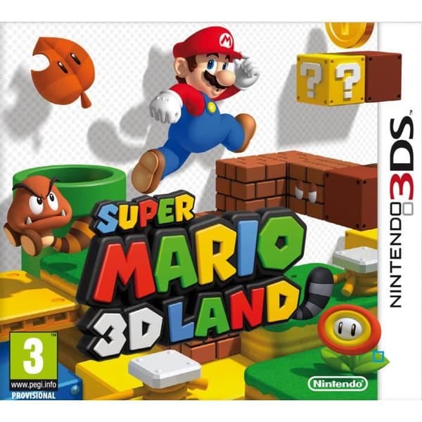 Super Mario 3D Land 3DS-spel- REFURBISHED