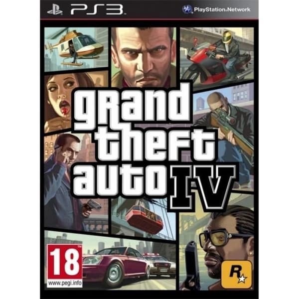Grand Theft Auto IV - Nyutgåva - PS3 - 118116- USED