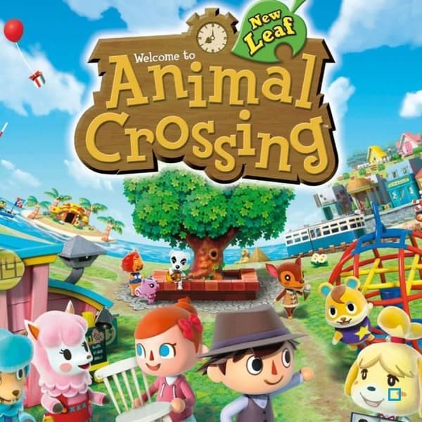 Simulering - Nintendo - Animal Crossing: New Leaf - 3DS - Boxad - tysk import- REFURBISHED