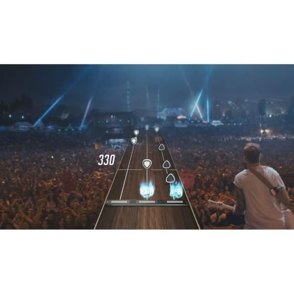 Packa Guitar Hero Live Xbox One-spel + 2 gitarrer för Xbox One- REFURBISHED