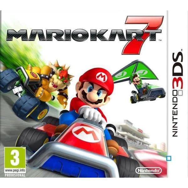 SHOT CASE - Mario Kart 7 3D-spel 3DS- REFURBISHED