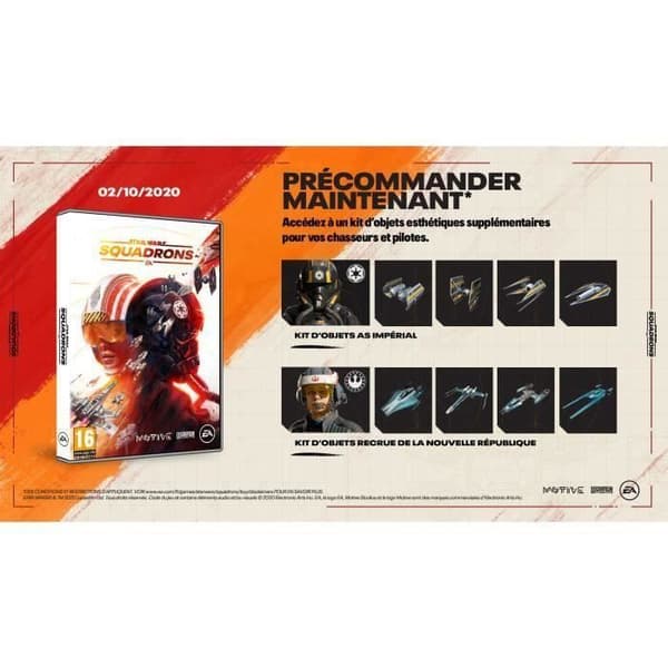 TOOUYOOR Star Wars - Squadrons PS4-spel- REFURBISHED
