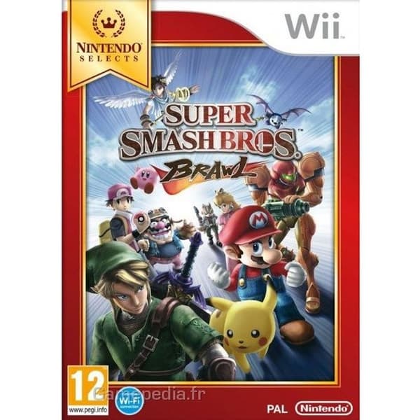 Super Smash Bros. Brawl Selects - Wii-spel- USED