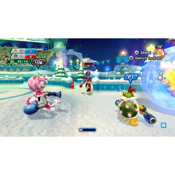 Mario &amp; Sonic vid de olympiska spelen 2014 Wii U-spel- USED