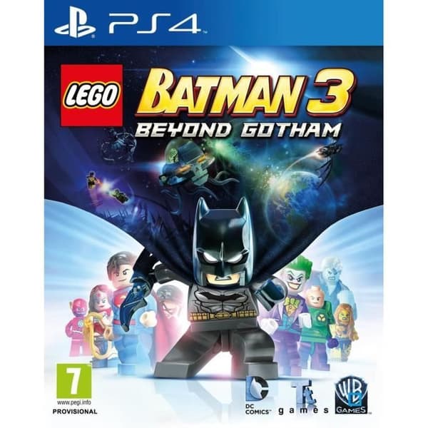 LEGO Batman 3: Beyond Gotham Game - PS4 - Action - Blu-Ray- REFURBISHED