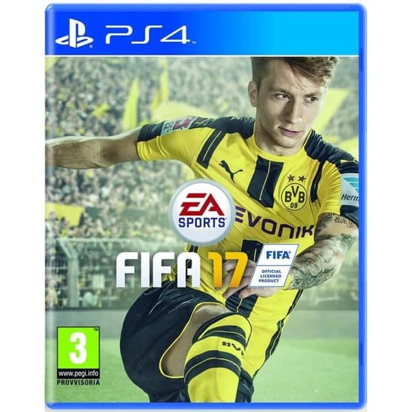 PS4 Fotbollsspel FIFA 17 - Electronic Arts - Standard Edition - PS4 Plattform - Genre Sport - PEGI 3+- REFURBISHED