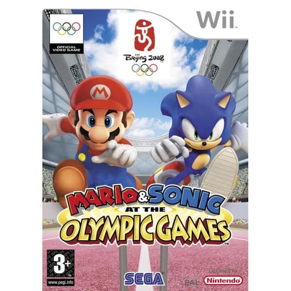 Mario &amp; Sonic vid de olympiska spelen Wii- USED