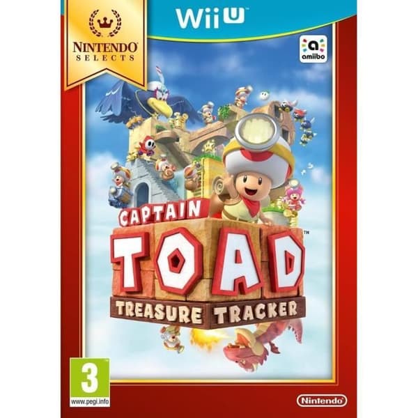 Captain Toad Treasure Select Wii U-spel- USED