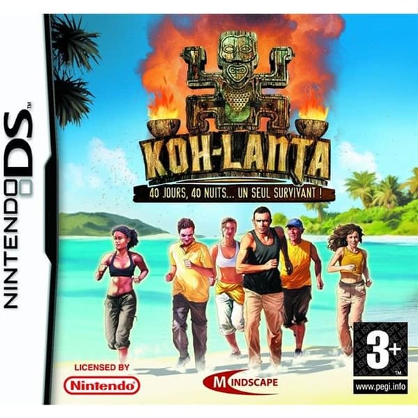 KOH LANTA / NINTENDO DS SPELKONSOL- REFURBISHED
